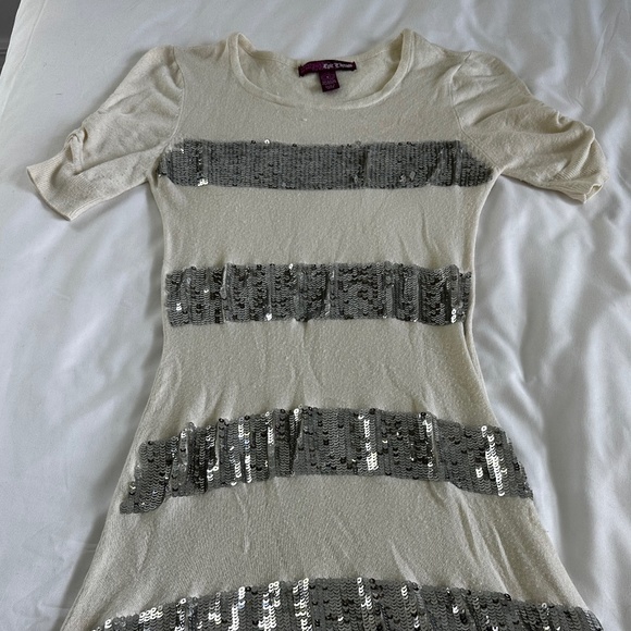Cream and sequin sweater dress from Epic Threads - Picture 1 of 5
